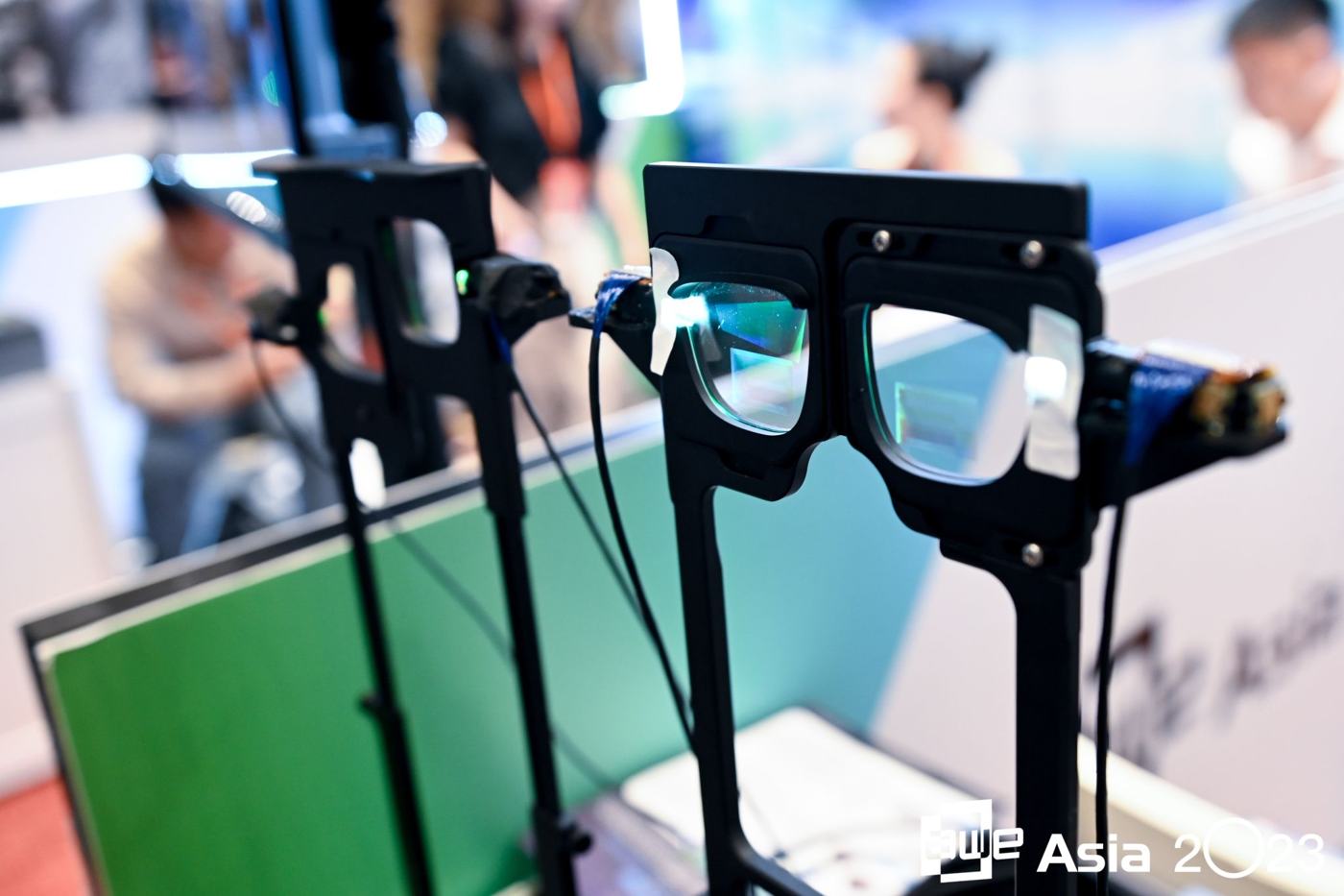 Smart glasses prototypes at AWE Asia 2023